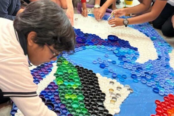 Bottle Caps - Art Project (3)